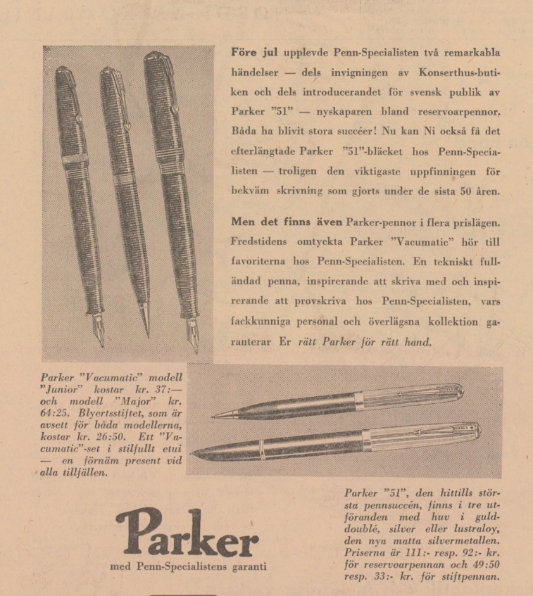 1946 Parker