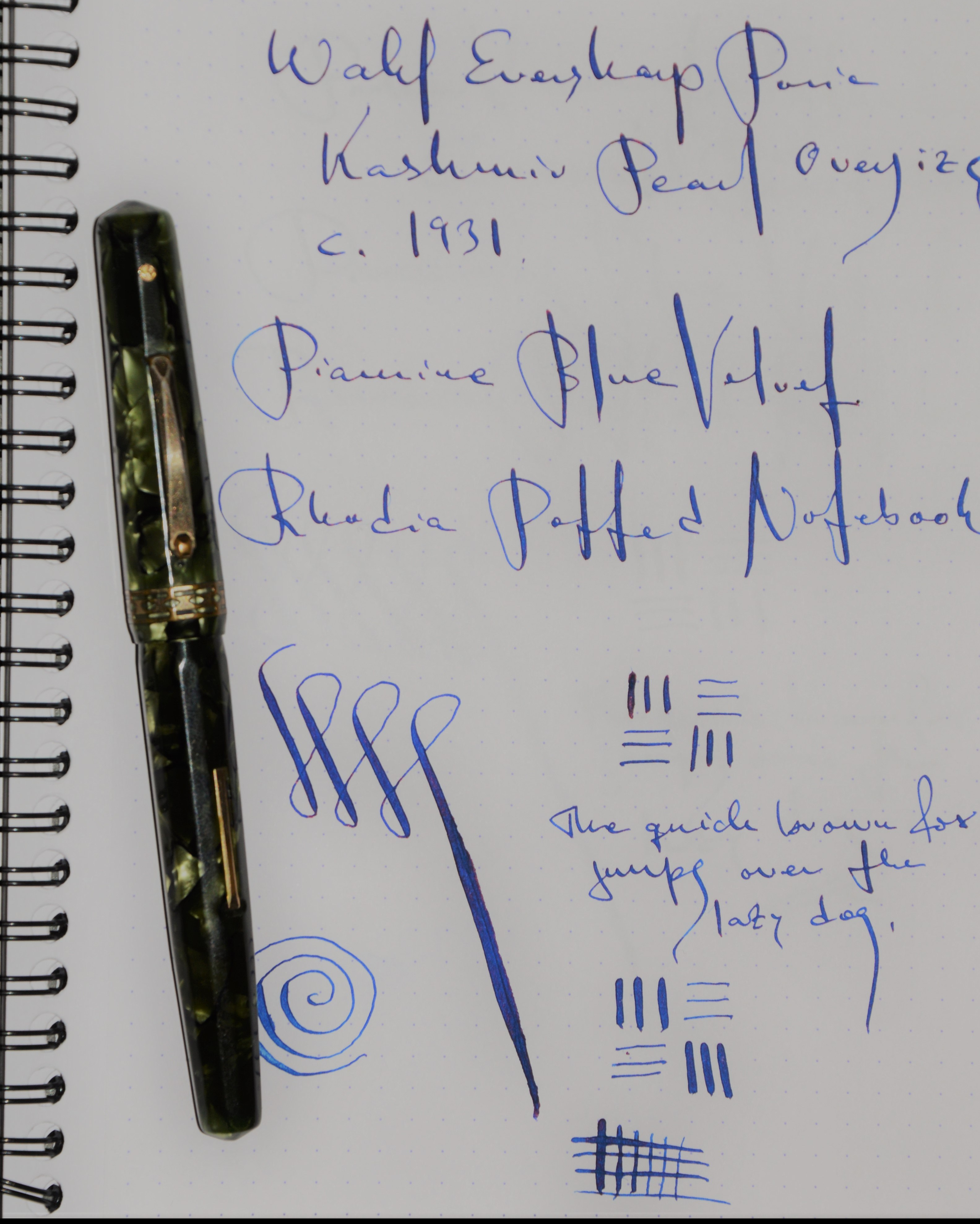 Wahl Eversharp skrift