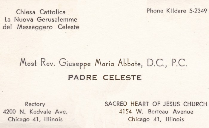 New Text on Giuseppe Maria Abbate the Celestial&nbsp;Messenger