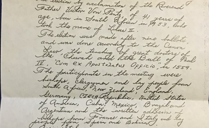 The Invisible Pope: Linus II and the 1994 Assisi&nbsp;Conclave