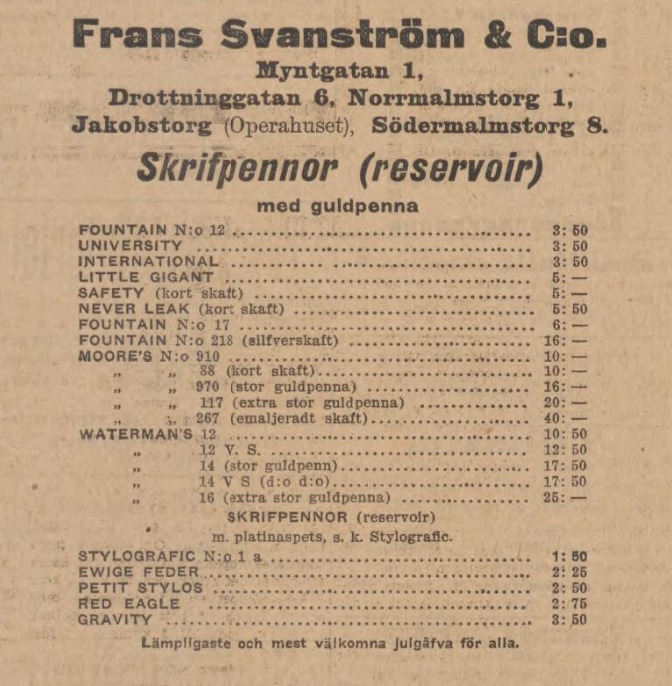 SvD 18 dec 1909